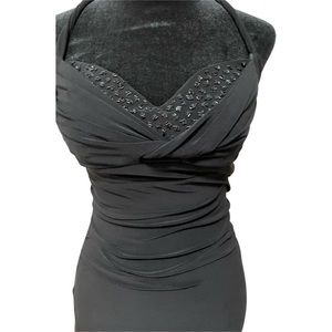 Black cocktail dress